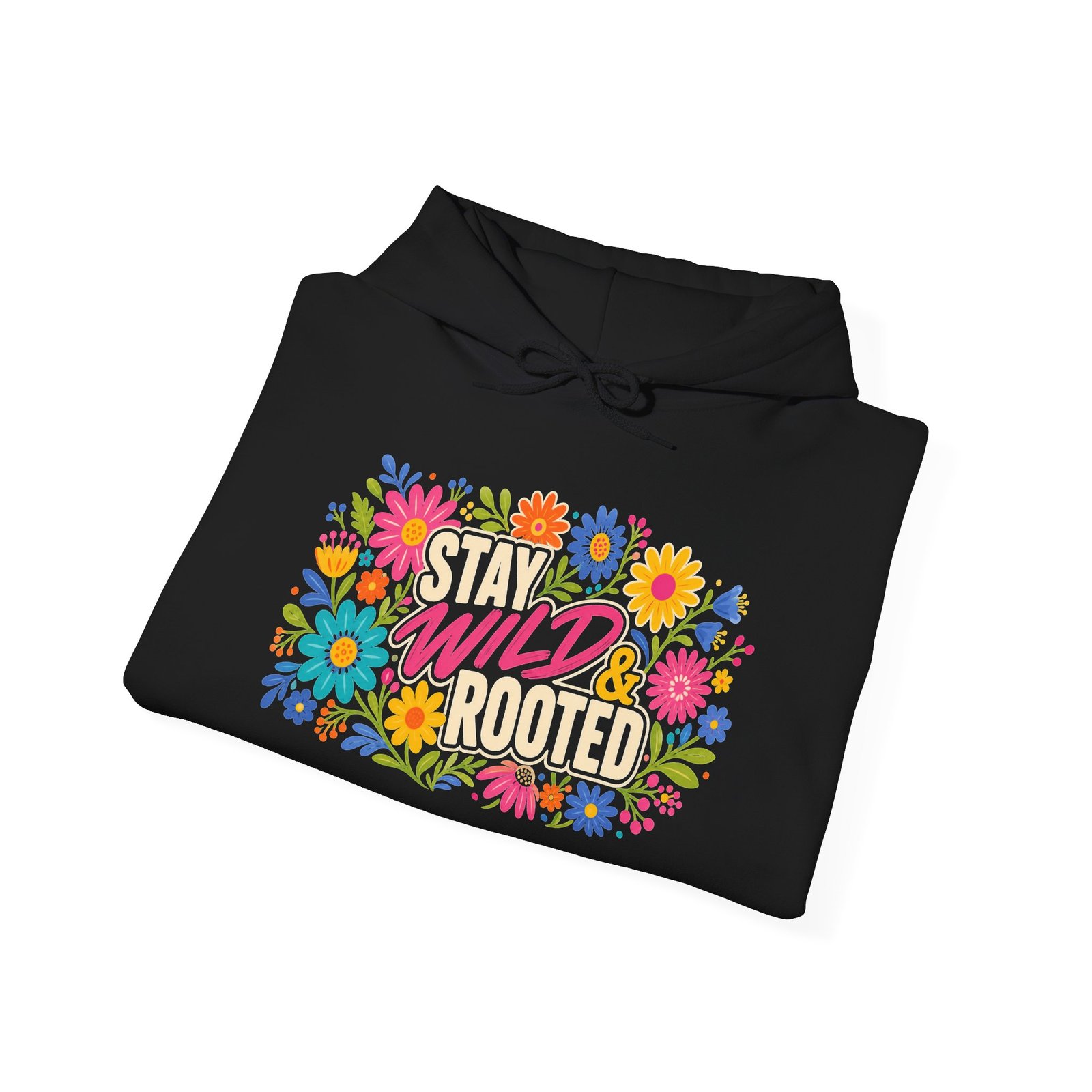 Stay Wild & Rooted Wildflower Hoodie - Image 3