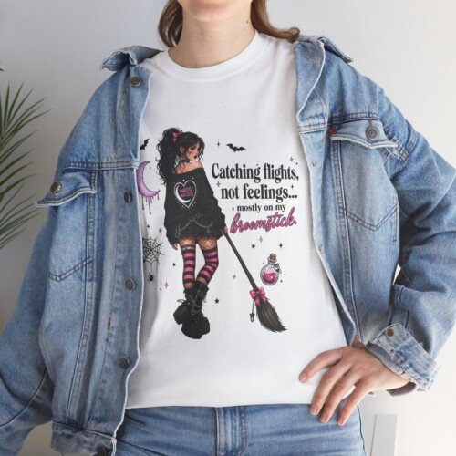 Catching Flights Not Feelings Tee
